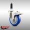 Service Caster 4 Inch 316SS Blue Poly Swivel 3/4 Inch Expanding Stem Caster Lock Brake SCC SCC-SS316TTLEX20S414-PPUB-BLUE-34 - alternate 2